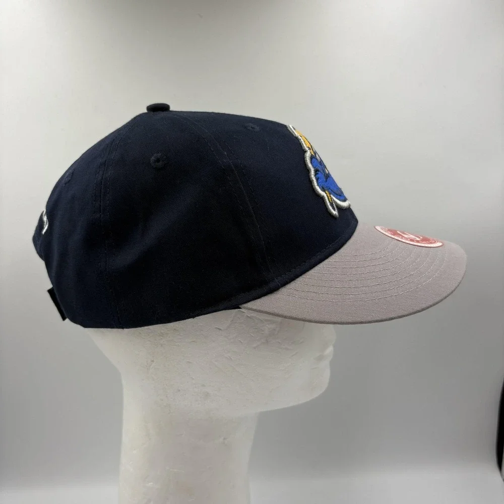 Trenton Thunder Hat Cap Boys One Size Blue Gray MILB Baseball OC Sports‎
